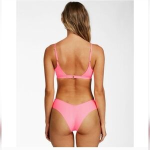 Billabong Acid Pink Fiji Bikini Bottoms Sz S NWT